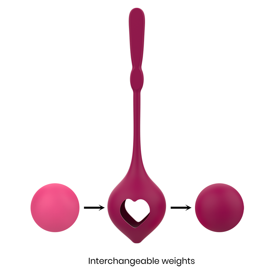 Bolas de Kegel Deva Rithual Kit 4 Pesos Treino Orquídea 3