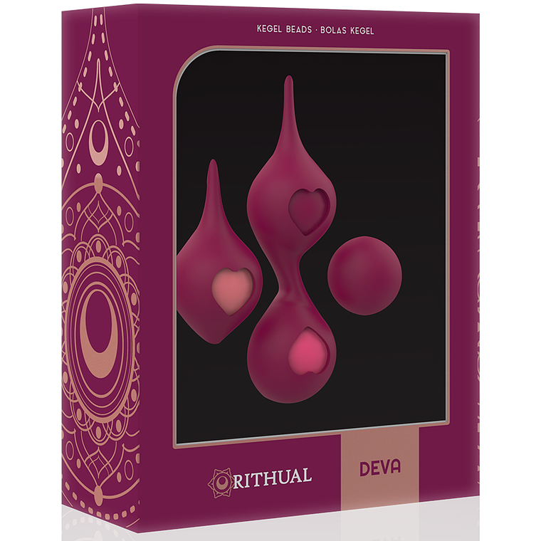 Bolas de Kegel Deva Rithual Kit 4 Pesos Treino Orquídea 9