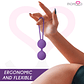 Bolas de Kegel Moressa Osian Premium Lilas 3 Pesos Silicone - vignette 3
