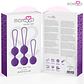 Bolas de Kegel Moressa Osian Premium Lilas 3 Pesos Silicone - vignette 8