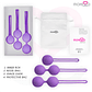Bolas de Kegel Moressa Osian Premium Lilas 3 Pesos Silicone - vignette 7
