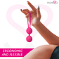 Bolas de Kegel Moressa Osian Premium Rosa 3 Pesos Silicone - vignette 2