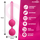 Bolas de Kegel Moressa Osian Dois Rosa 101g Silicone Premium - thumbnail 7