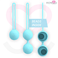 Bolas de Kegel Moressa Osian Dois Turquesa 101g Silicone Premium - Miniatura 4