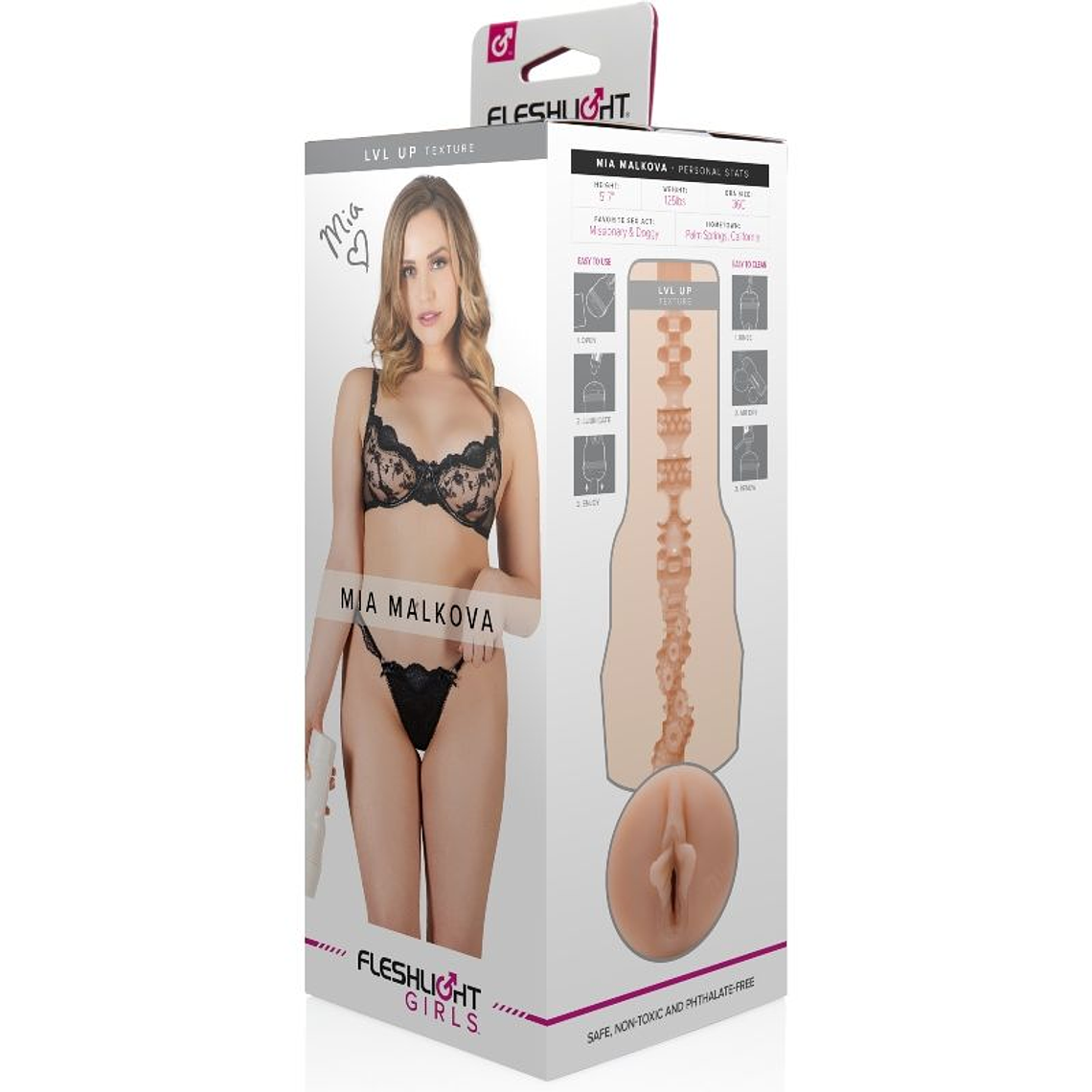 Masturbador Fleshlight Mia Malkova LVL UP Vagina 2