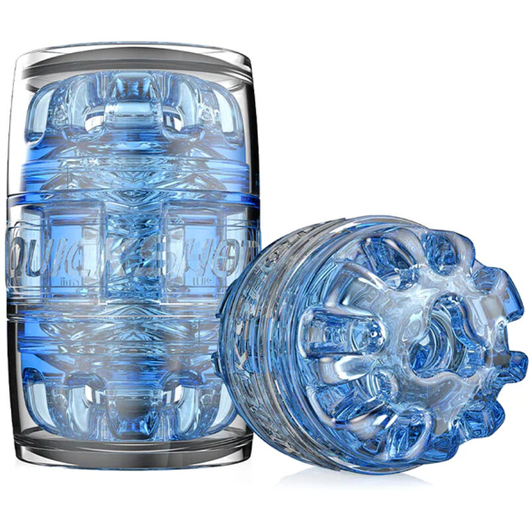 Masturbador Fleshlight Quickshot Turbo Azul Gelo Sucção 4