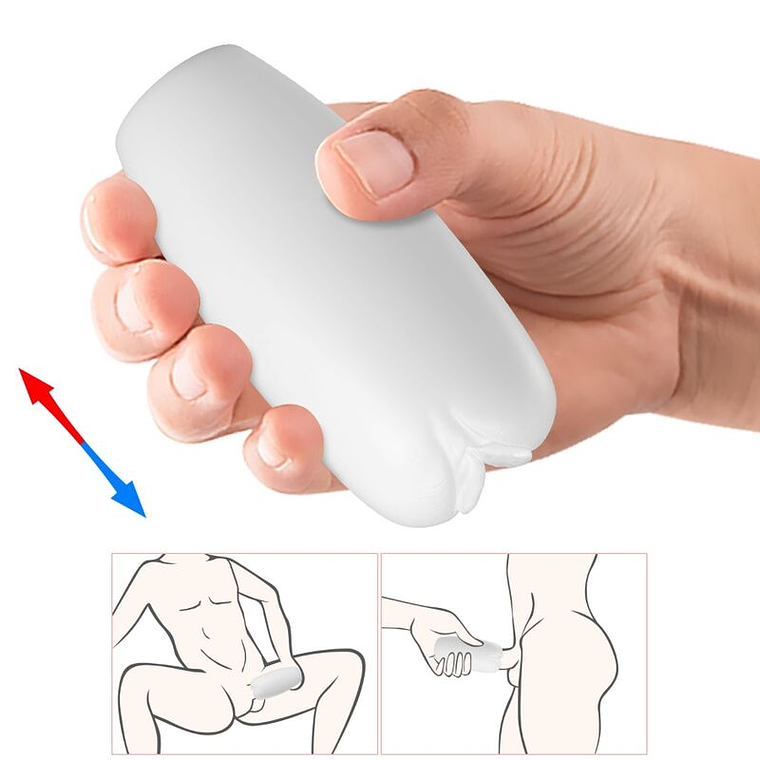 Pack 15 Masturbadores Caspar Pretty Love TPR Superelástico 2