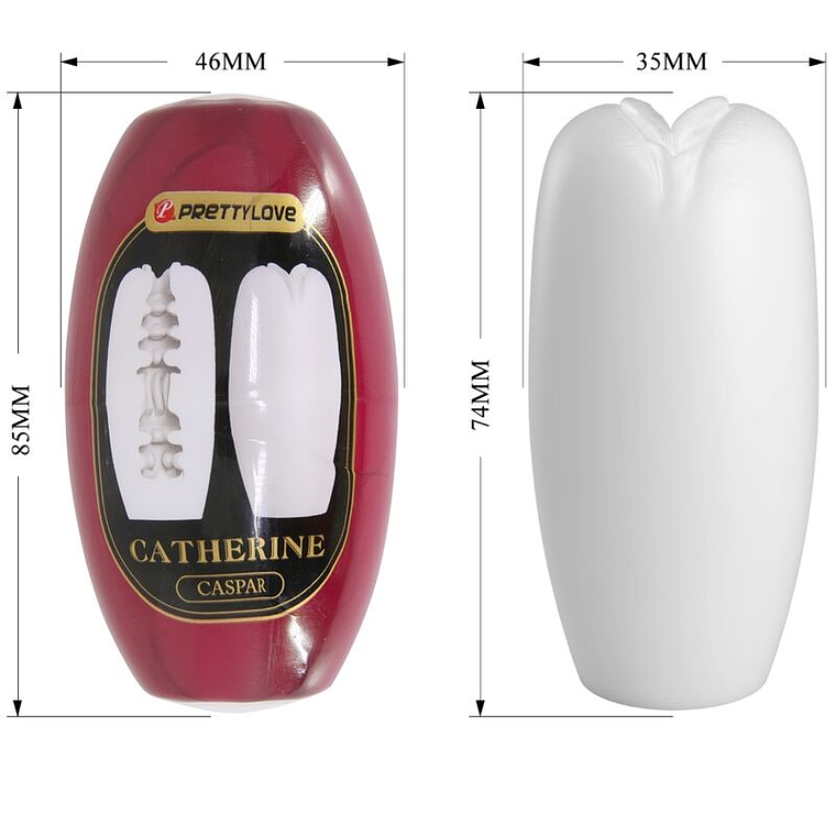 Pack 15 Masturbadores Caspar Pretty Love TPR Superelástico 7