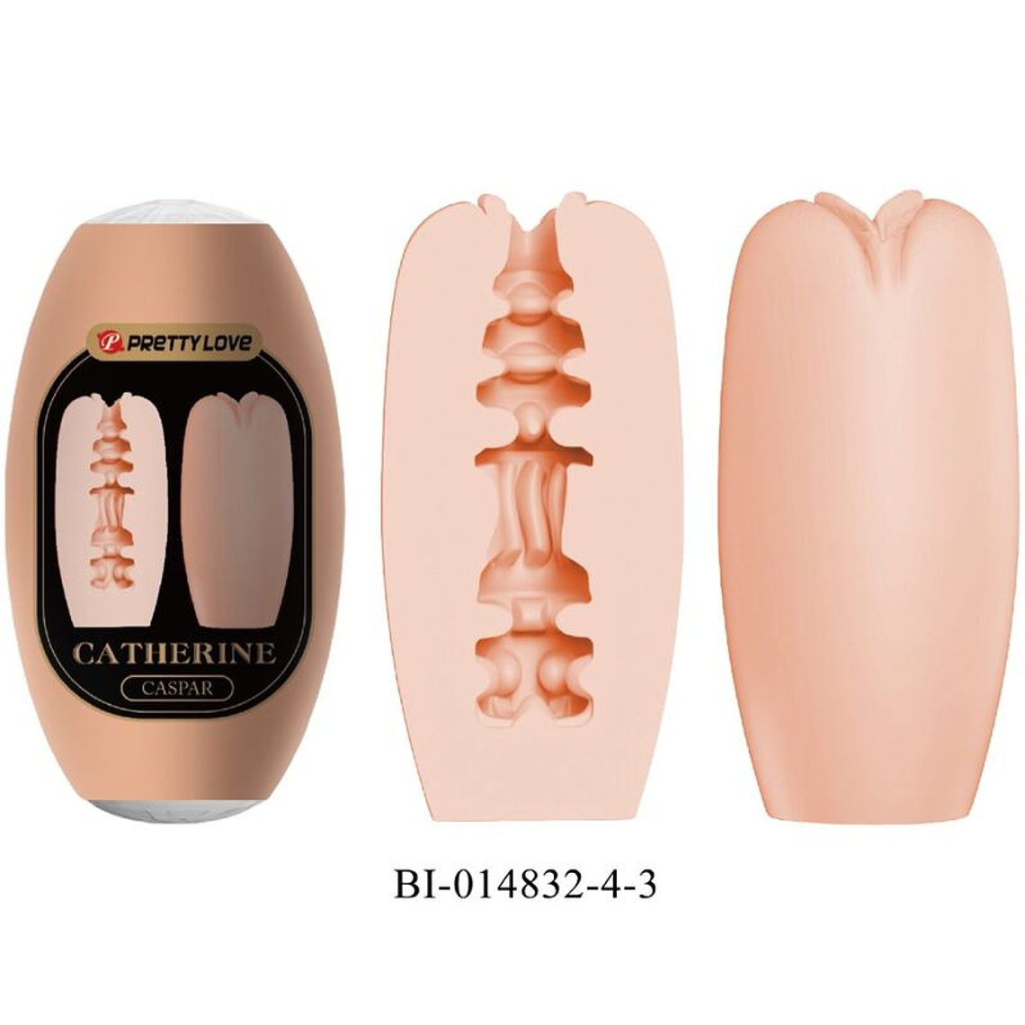 Pack 15 Masturbadores Caspar Pretty Love TPR Superelástico 8