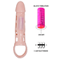Harrison Pretty Love 13.5cm Vibrating Extension Sleeve with Strap - thumbnail 6