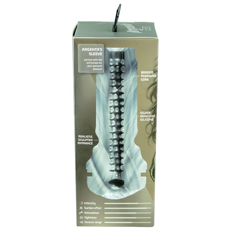 Masturbador FeelArgenta Kiiroo Argenta Kiros Compatível Keon 6