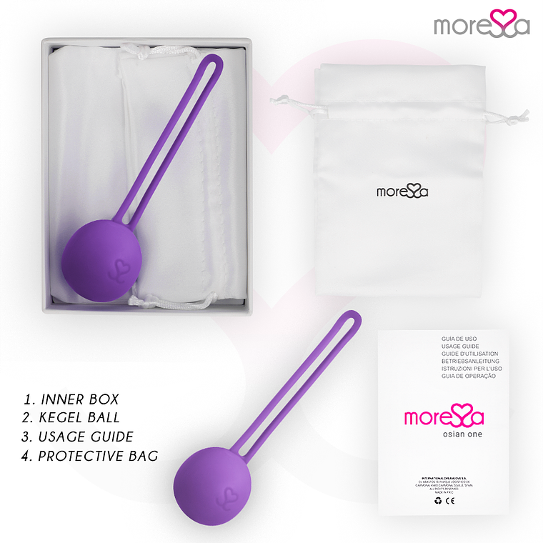 Bolas de Kegel Moressa Osian One Premium Lilac 51g 7