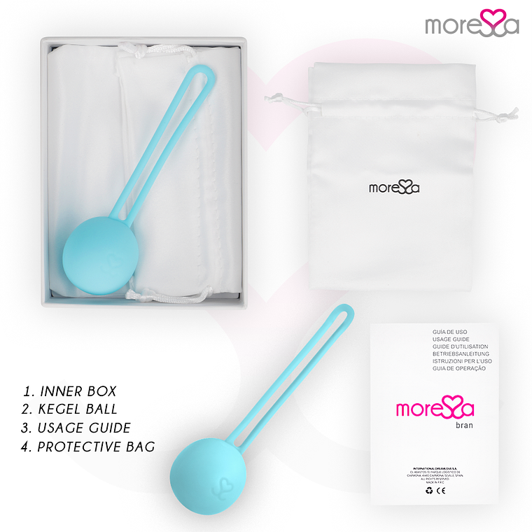 Bolas de Kegel Moressa Osian One Premium Turquesa 51g 7