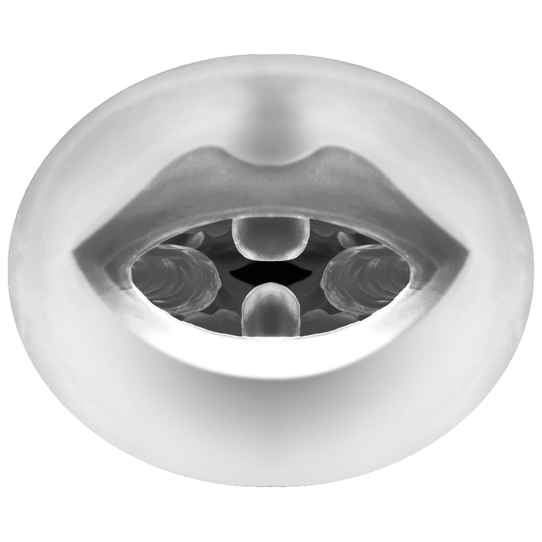 Masturbador Duplo Turbo Jamyjob Boca e Vagina TPE 5