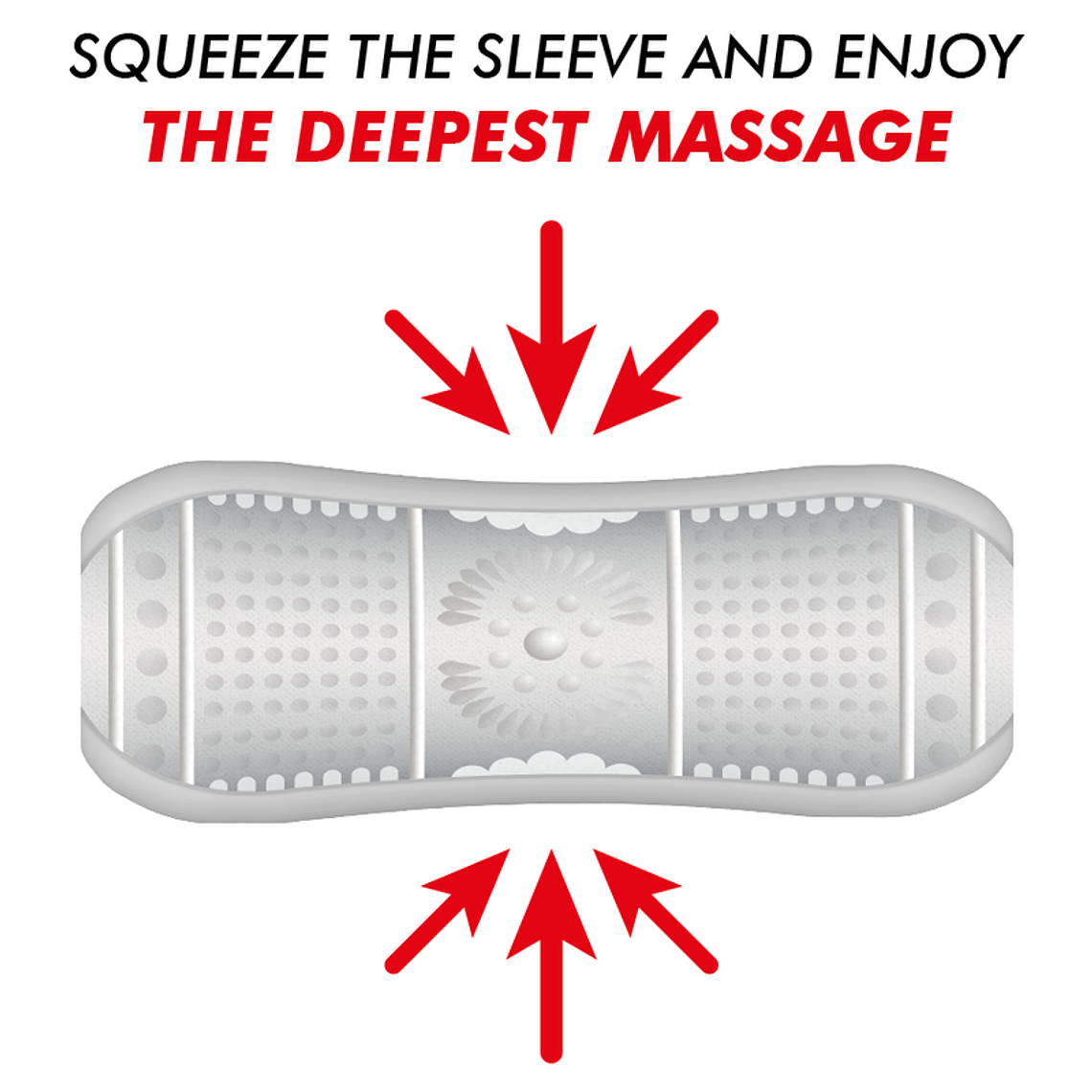 Masturbador Duplo Turbo Jamyjob Boca e Vagina TPE 7