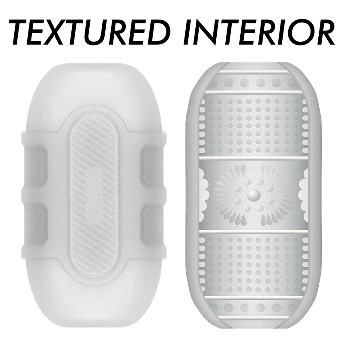 Masturbador Duplo Turbo Jamyjob Boca e Vagina TPE 8