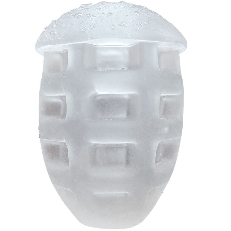 Mini Masturbador Shot Experience Alive Transparente 8,5cm 3