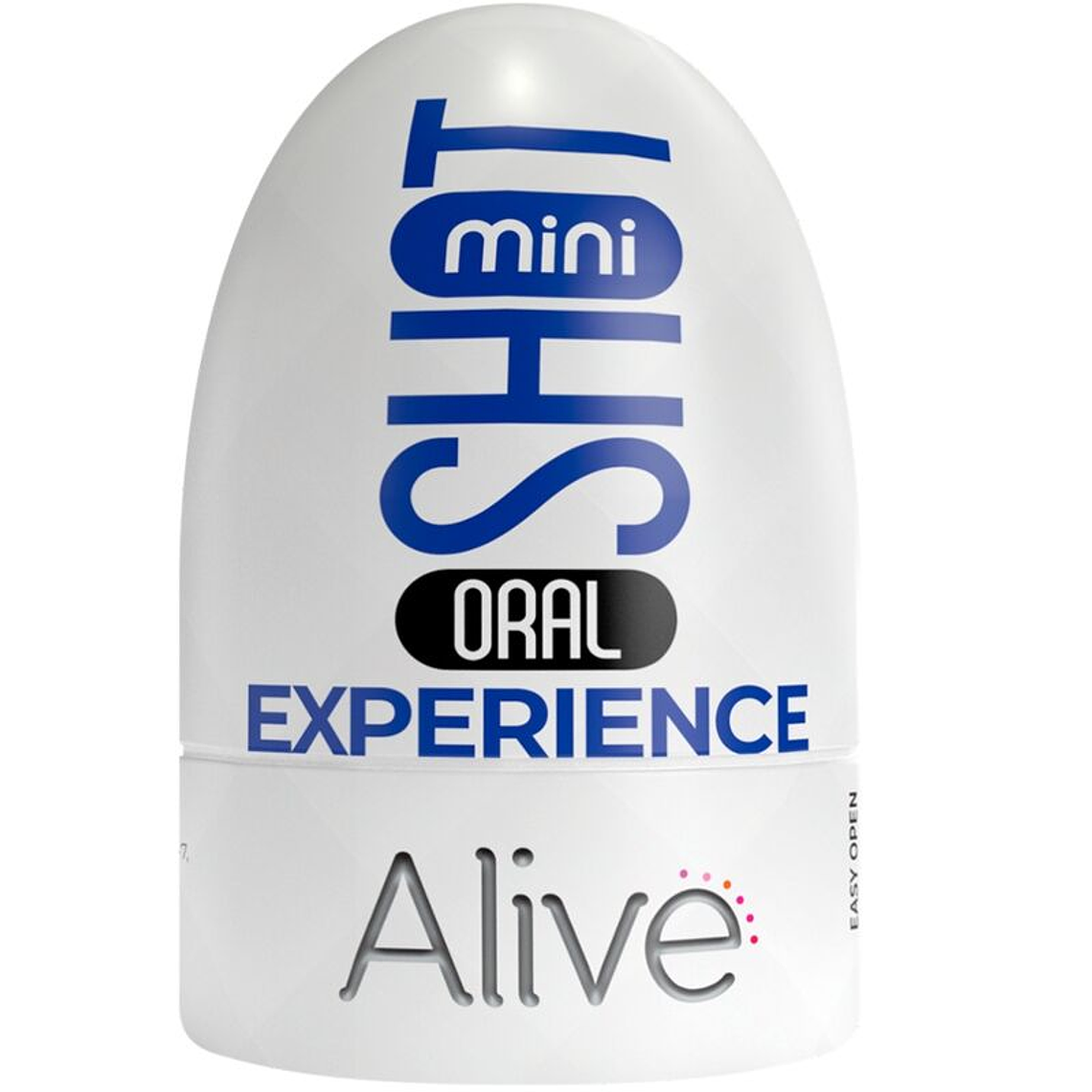 Mini Masturbador Oral Shot Experience Alive 8,5cm 5