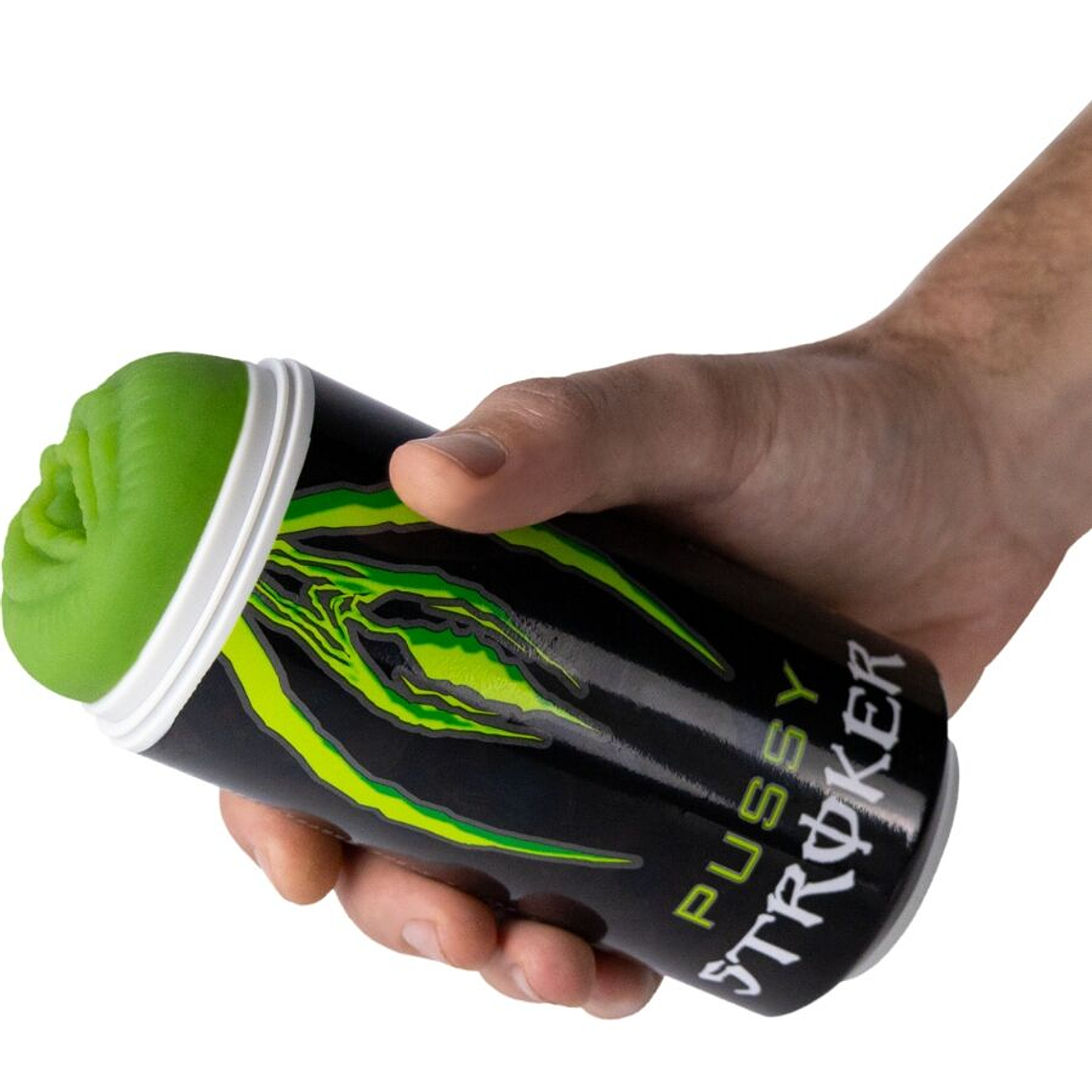 Masturbador Lata Bebida Energética Alive Pussy Stroker 17,3cm 5