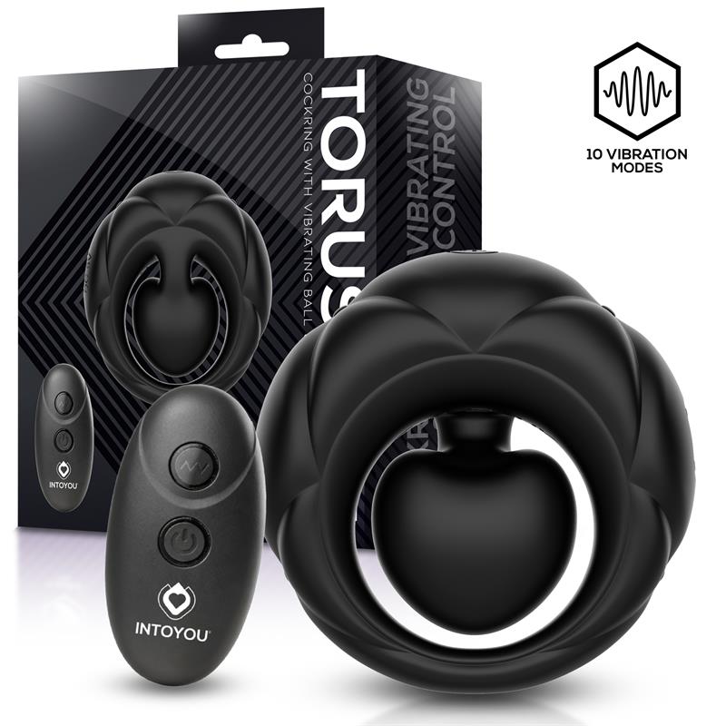 Anel Peniano Torus Intoyou 10 Modos Controlo Remoto USB