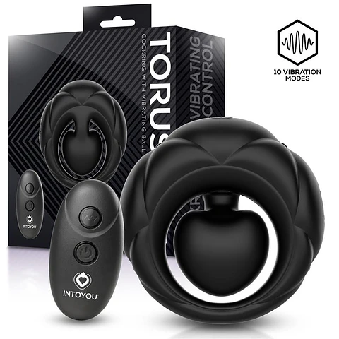 Anel Peniano Torus Intoyou 10 Modos Controlo Remoto USB