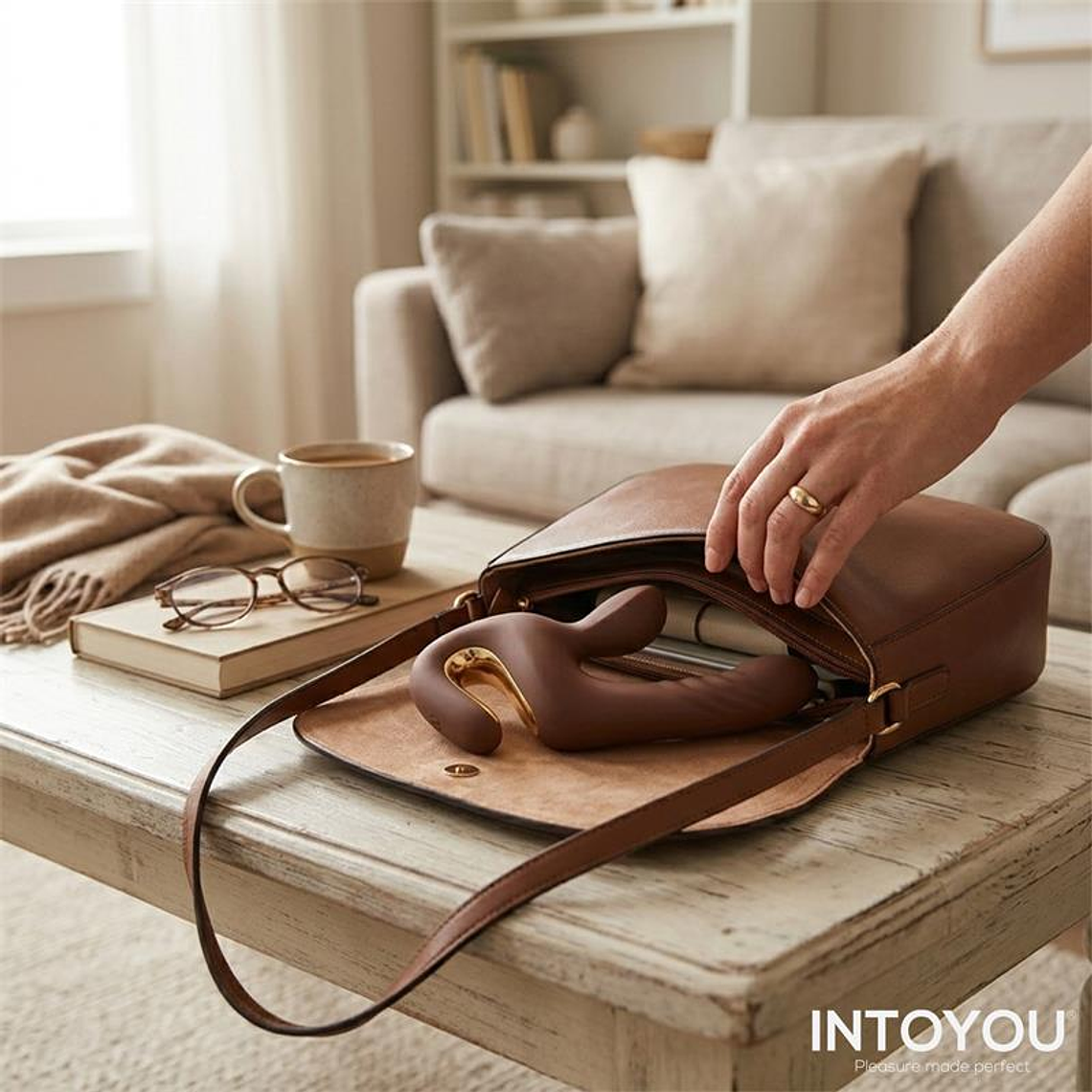 Mocca Intoyou Vibrator with 2 Motors, Pulse and Vibration, USB-C 8