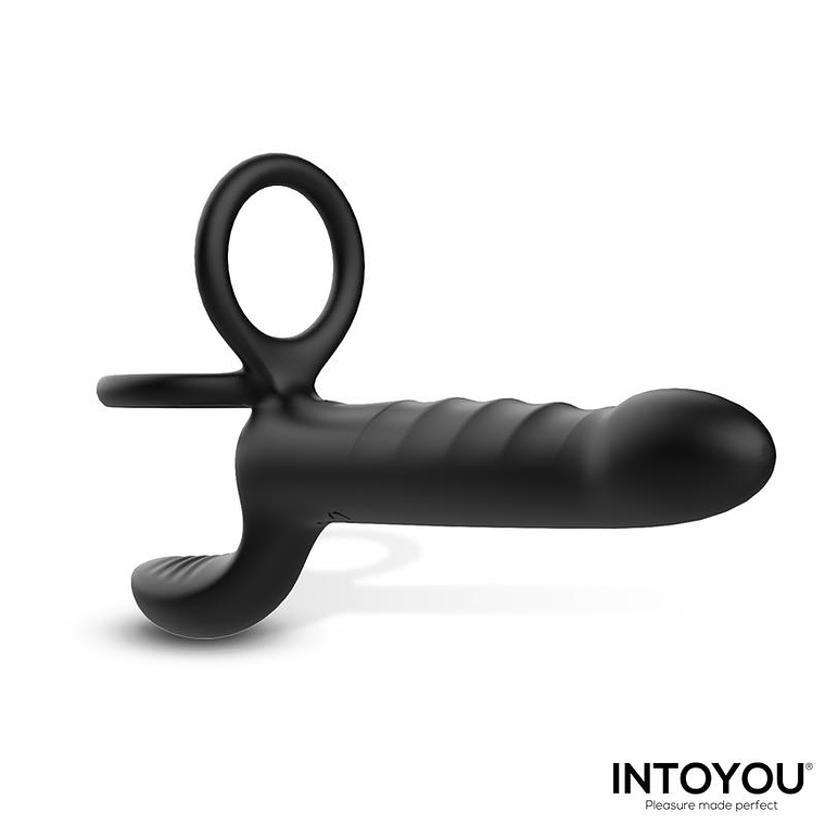 Intoyou Magnor Double Ring Dildo and Testicle Stimulator with 10 Modes 7