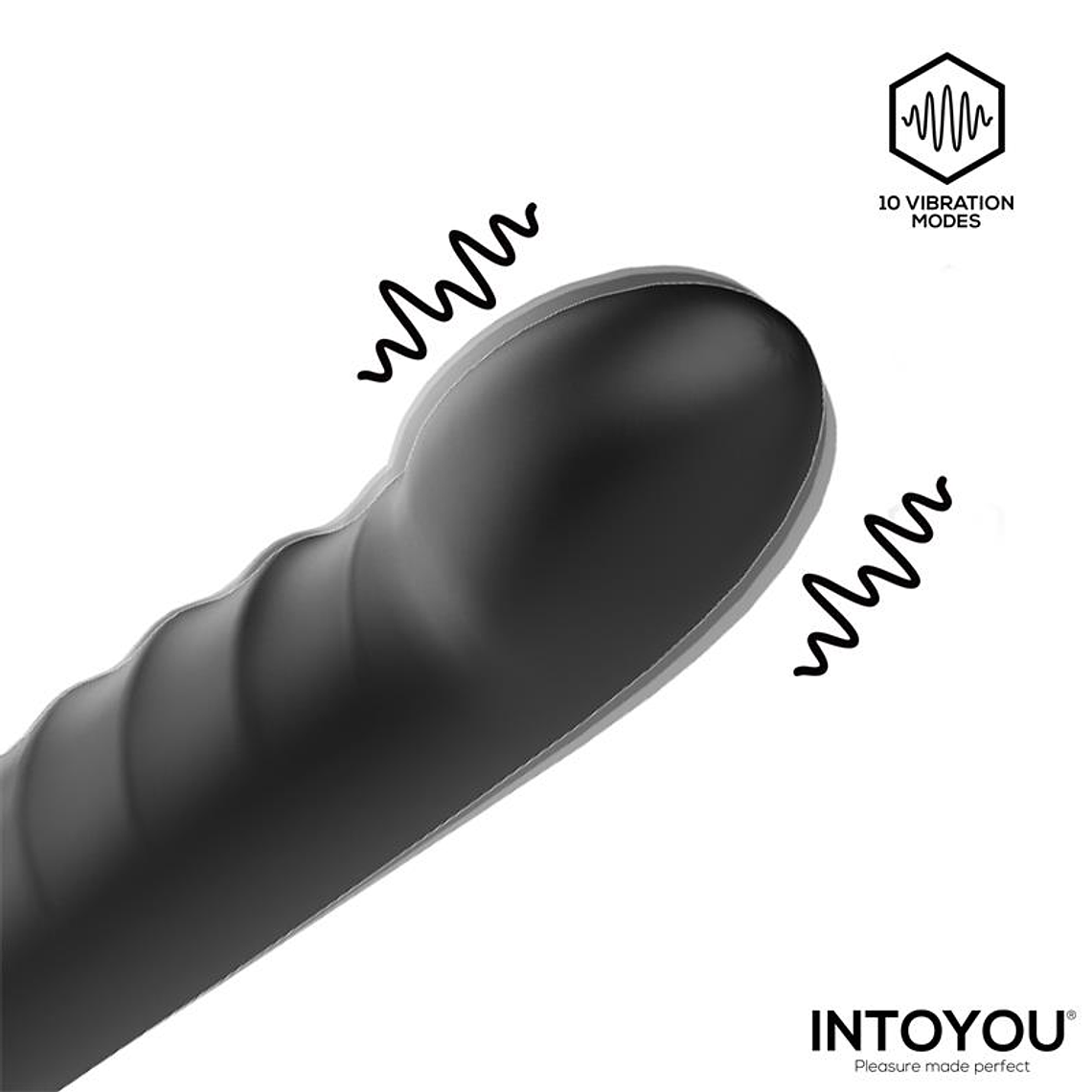 Intoyou Magnor Double Ring Dildo and Testicle Stimulator with 10 Modes 3
