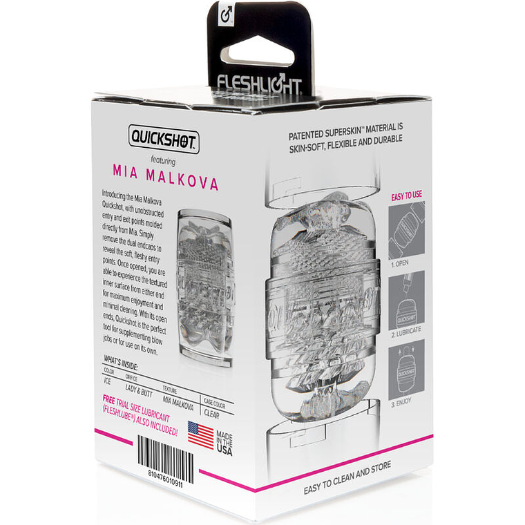 Quickshot Masturbator Mia Malkova Fleshlight Double Entry 5