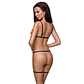 Lingerie Indica 2 em 1 Passion Devil Collection Preto L/XL - thumbnail 2