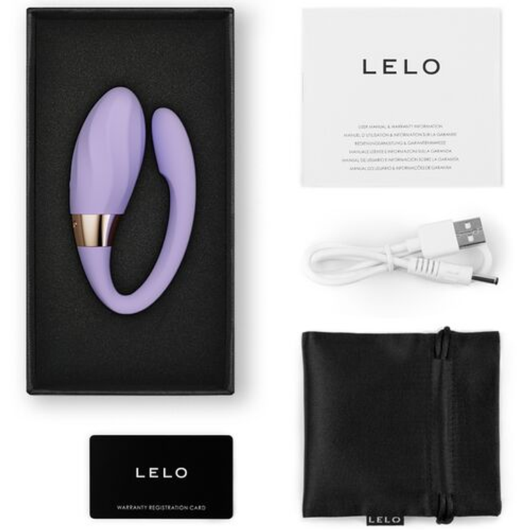 Vibrador Casal Tiani Lelo Twist Rosa Claro 8+2 Modos 5