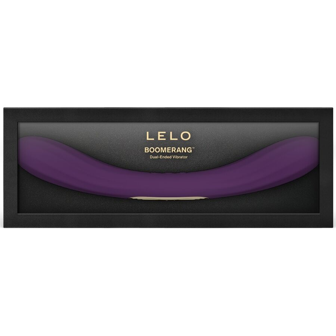 Vibrador Duas Pontas Boomerang Lelo Roxo 8+2 Modos 3