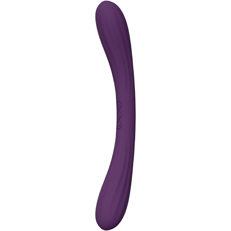 Vibrador Duas Pontas Boomerang Lelo Roxo 8+2 Modos 2