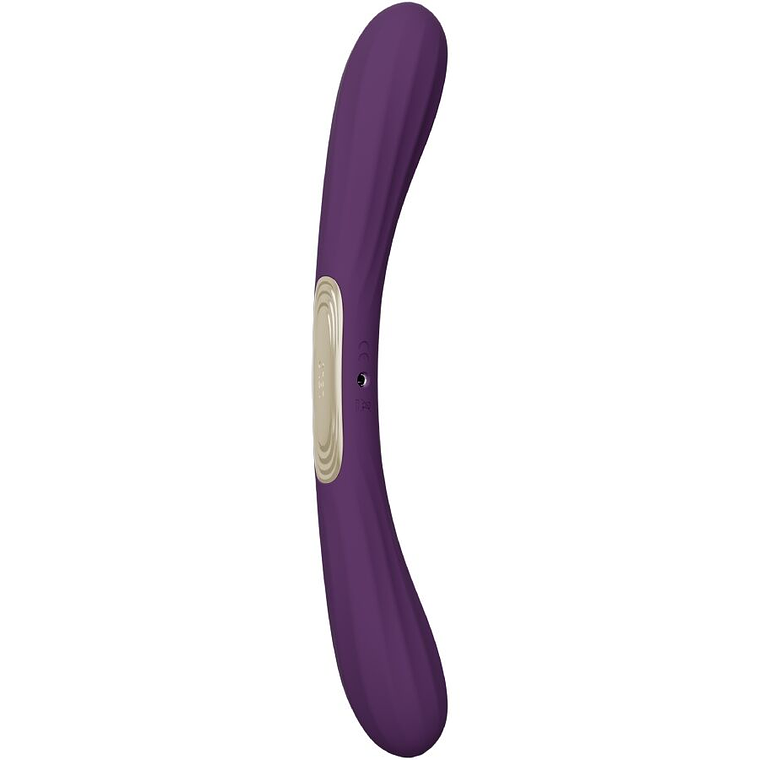 Vibrador Duas Pontas Boomerang Lelo Roxo 8+2 Modos 1
