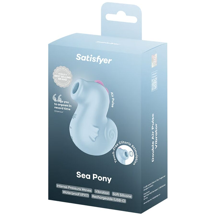 Estimulador de Clítoris Satisfyer Sea Pony 11+13 Modos 5