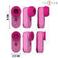Estimulador de Clítoris Sabrina Intense Rosa 6cm - Miniatura 6