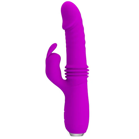 Vibrador Coelho Dorothy Pretty Love Roxo 12+3 Modos