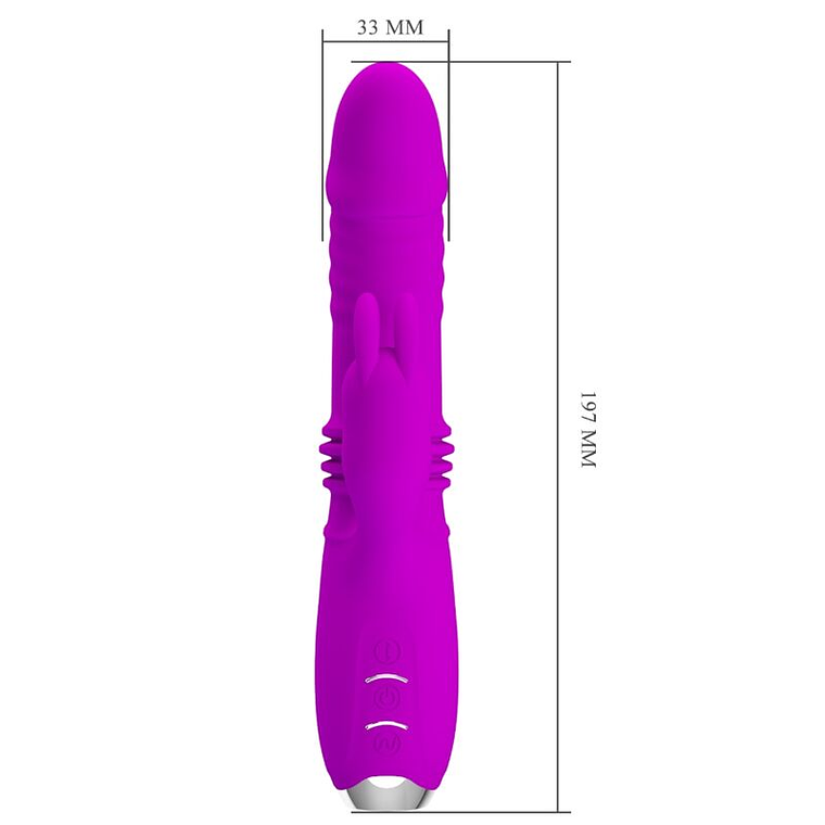 Dorothy Pretty Love Purple Rabbit Vibrator with 12+3 Modes 11