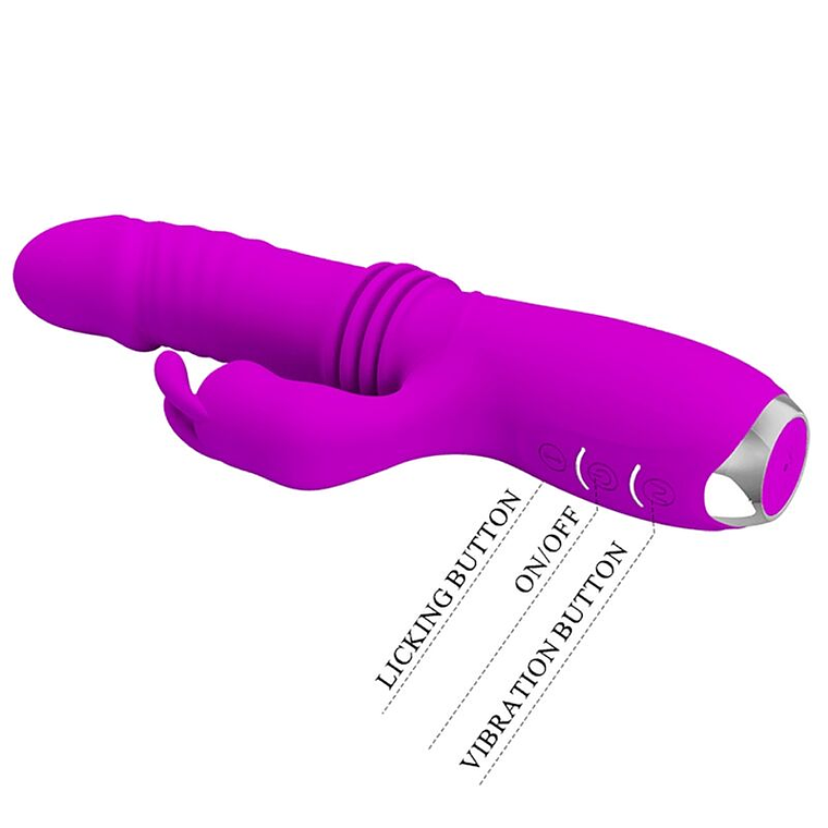 Dorothy Pretty Love Purple Rabbit Vibrator with 12+3 Modes 12