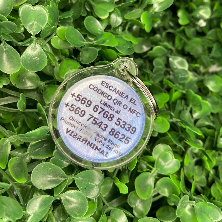 Plaquita identificacion Anti Perdida  14