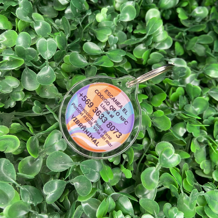 Plaquita identificacion Anti Perdida  20