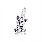 Dije Baby Dog Plata 925 + Cadena Plata 925 1