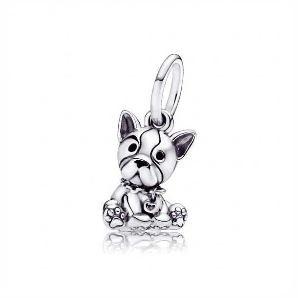 Dije Baby Dog Plata 925 + Cadena Plata 925 1