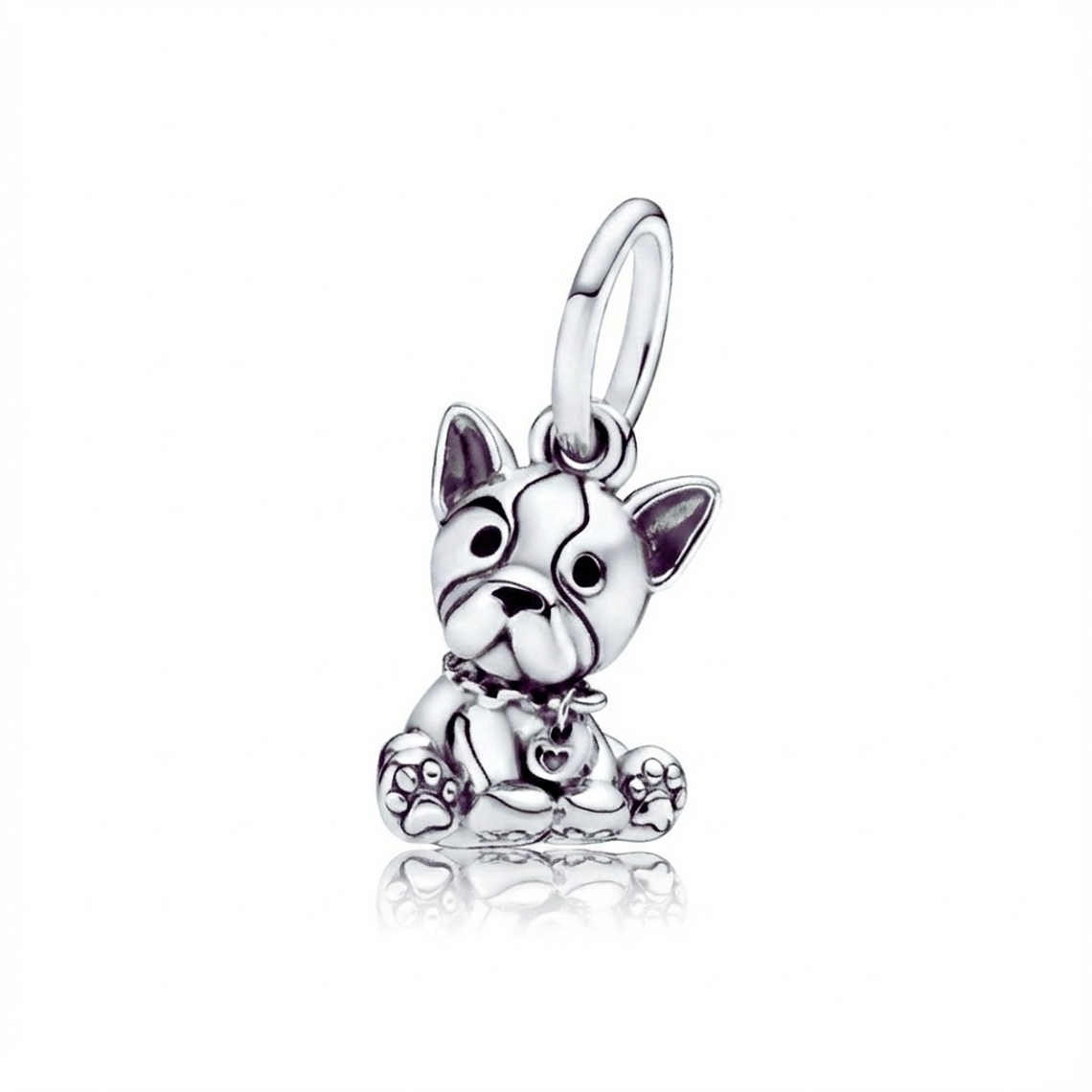 Dije Baby Dog Plata 925 + Cadena Plata 925 1