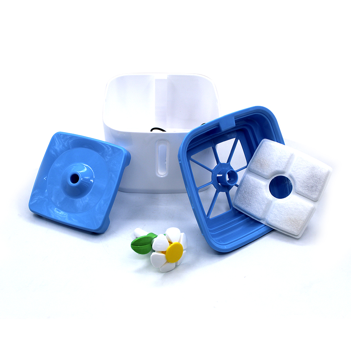 Fuente Bebedero Cuadrado para mascota 2