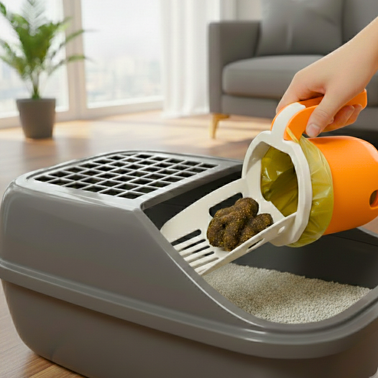 Pala para Arenero 2 en 1 con Contenedor Integrado. 2