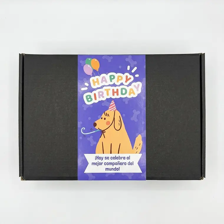 Birthday Box Mascotas — Todo para su cumple en una sola caja: snacks y juguetes — Envío Gratis 2
