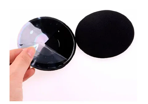 Cubre Pezón De Silicona Parche Adhesivo 1 Par Negro