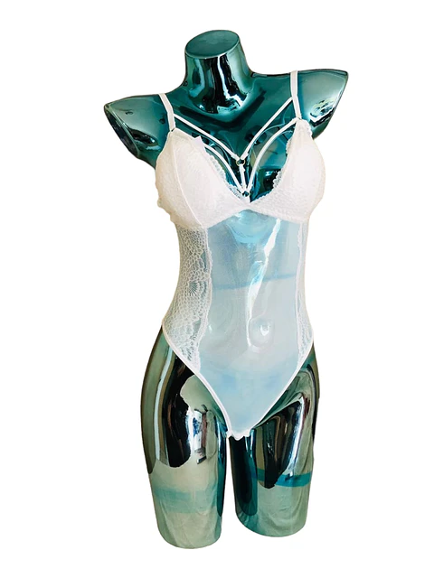 Body Transparente con Encaje