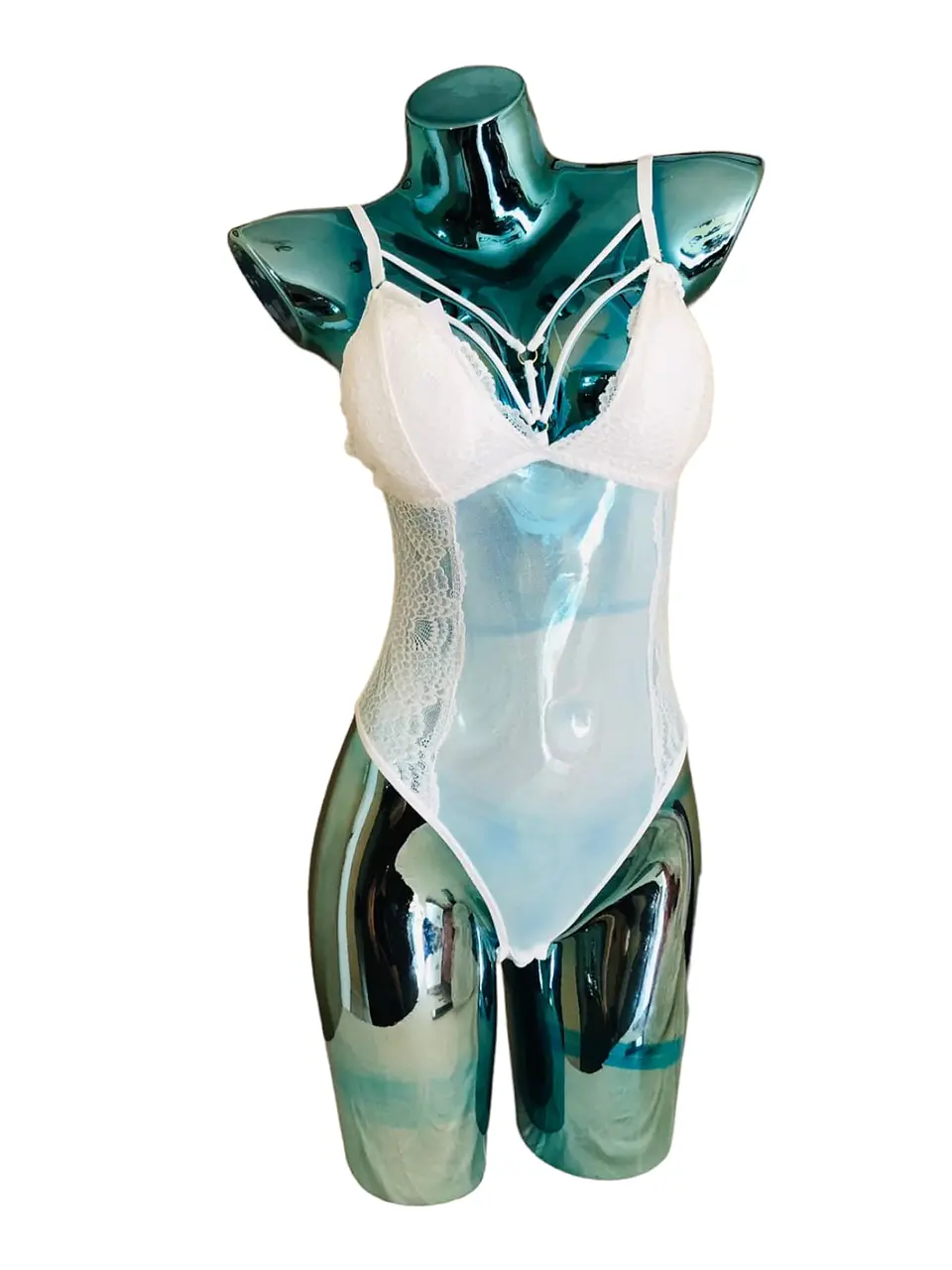 Body Transparente con Encaje 1
